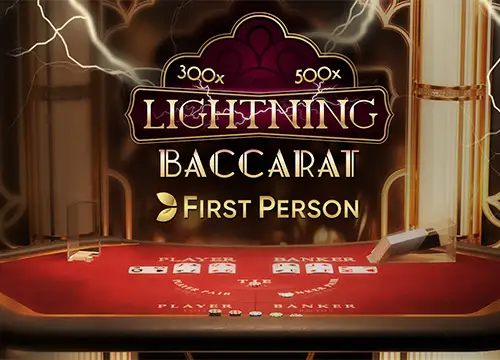 First Person Lightning Baccarat placeholder