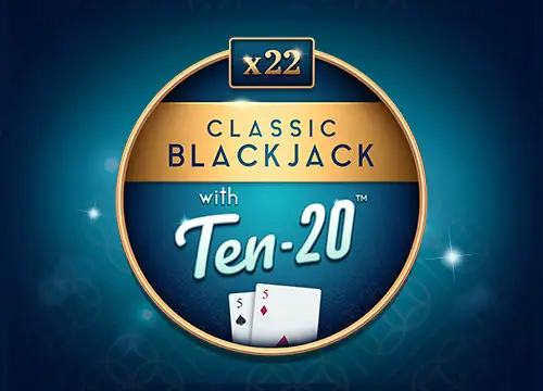 Classic Blackjack with Ten-20 placeholder