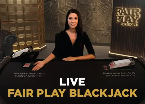 LIVE Fair Play Blackjack placeholder