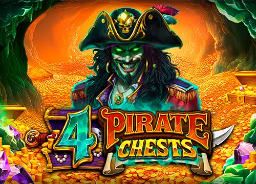 4 Pirate Chests - undefined